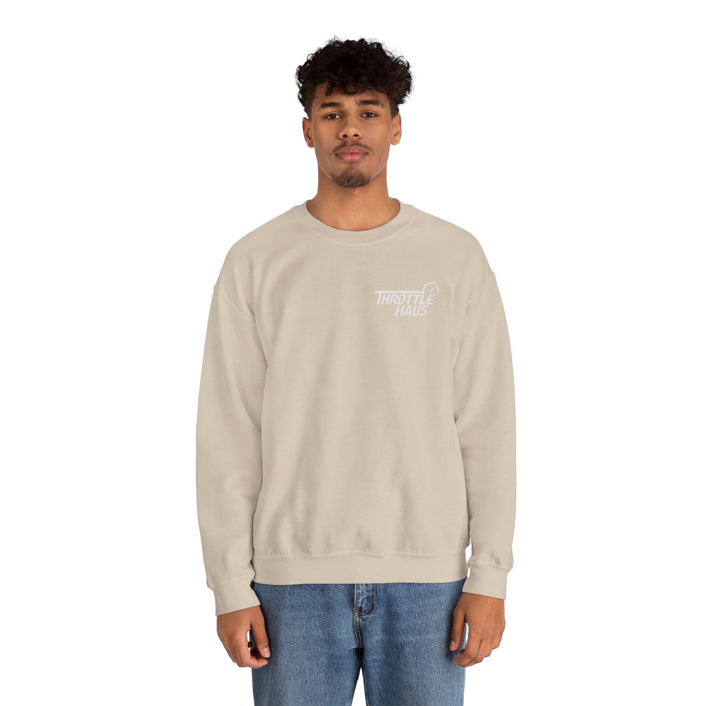 Unisex "THROTTLE HAUS" Crewneck