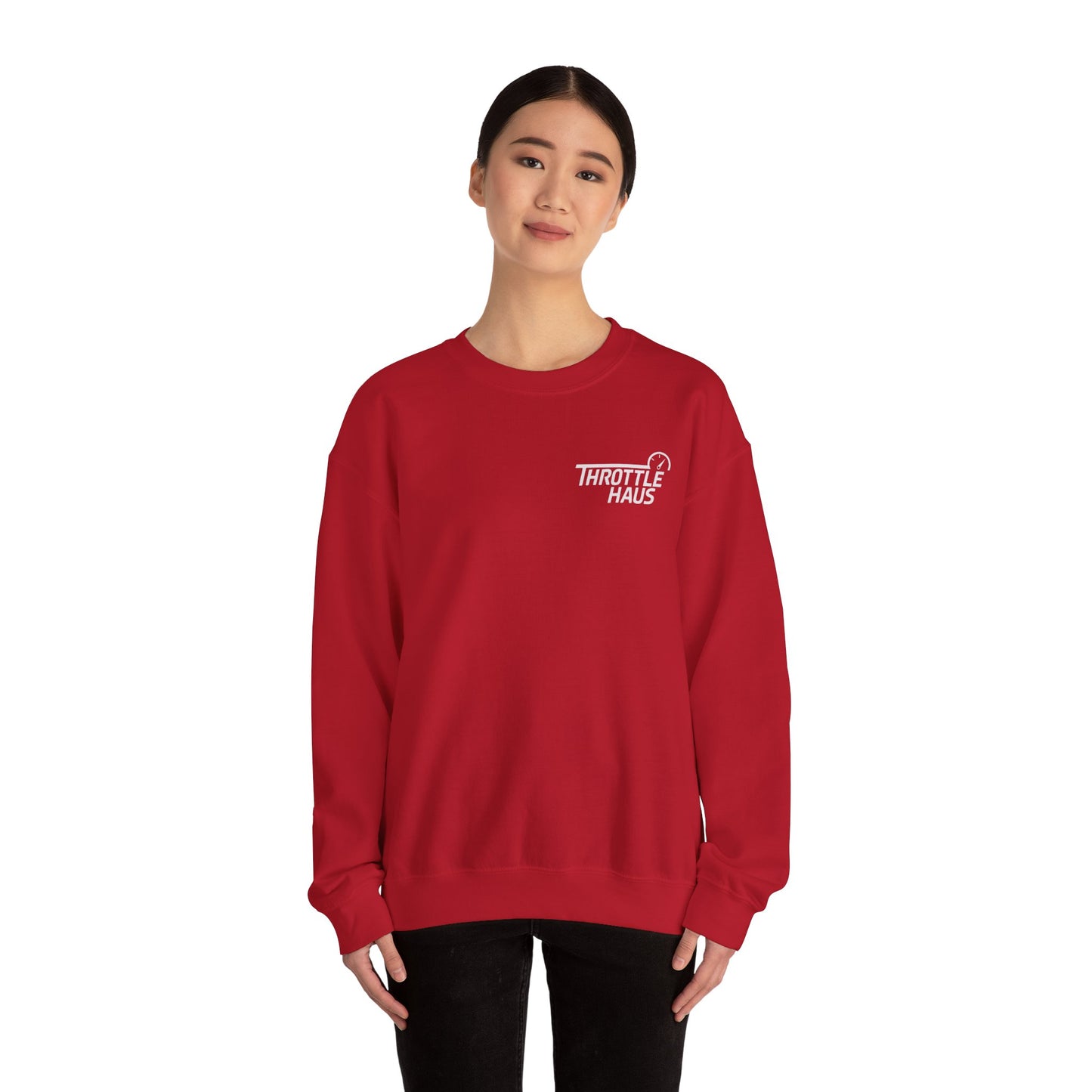 Unisex "THROTTLE HAUS" Crewneck