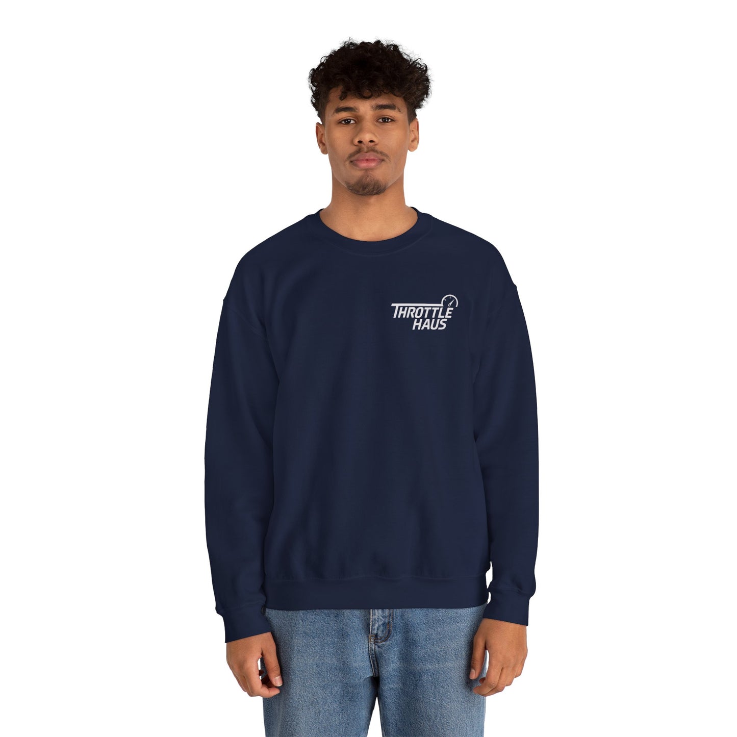 Unisex "THROTTLE HAUS" Crewneck