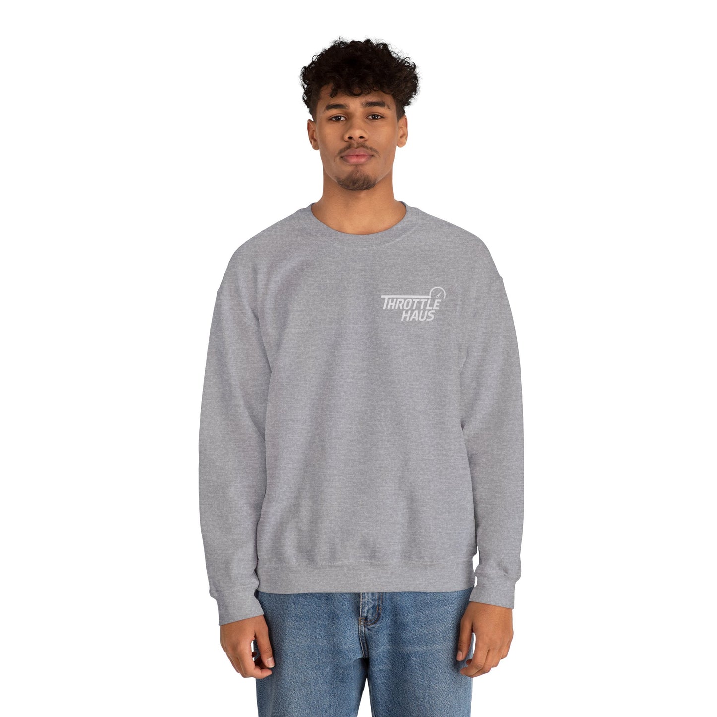 Unisex "THROTTLE HAUS" Crewneck