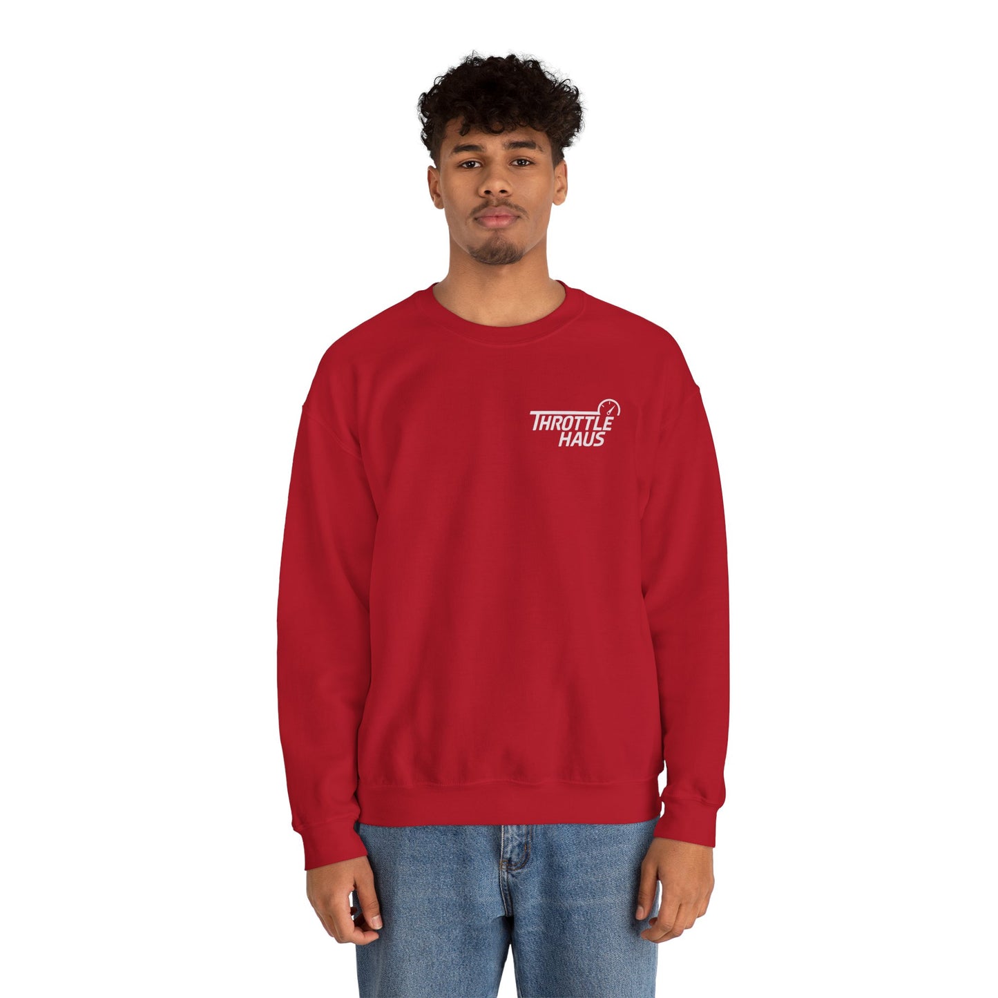 Unisex "THROTTLE HAUS" Crewneck