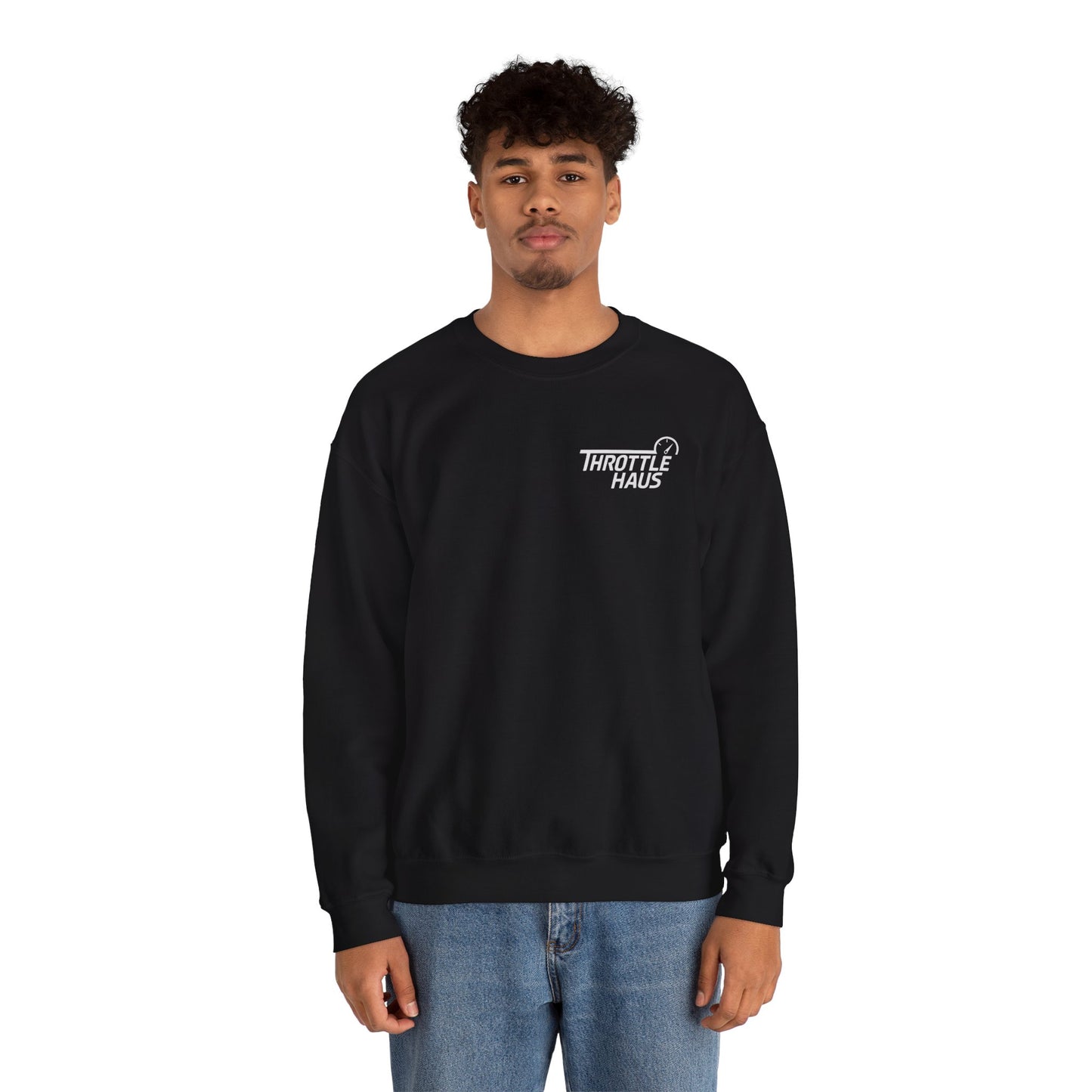 Unisex "THROTTLE HAUS" Crewneck