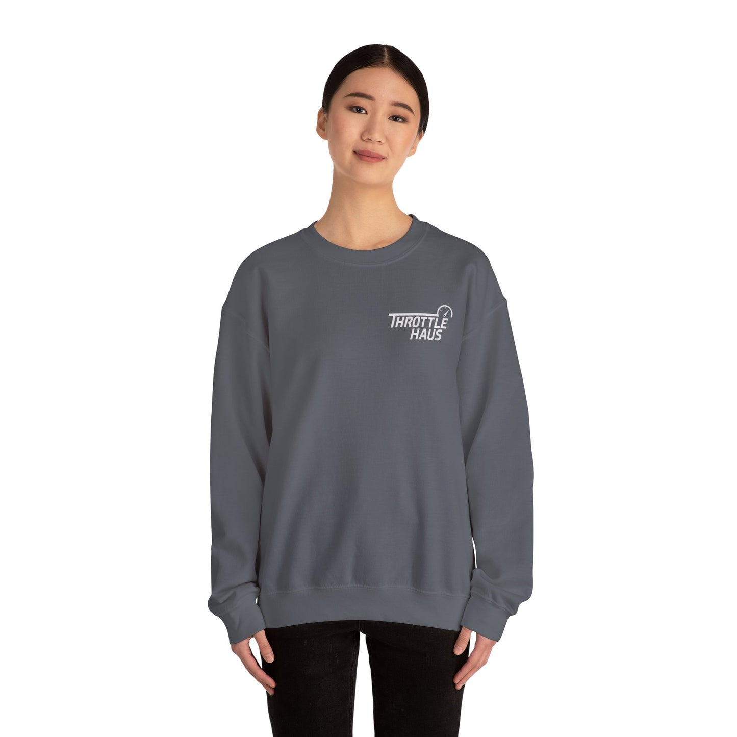 Unisex "THROTTLE HAUS" Crewneck