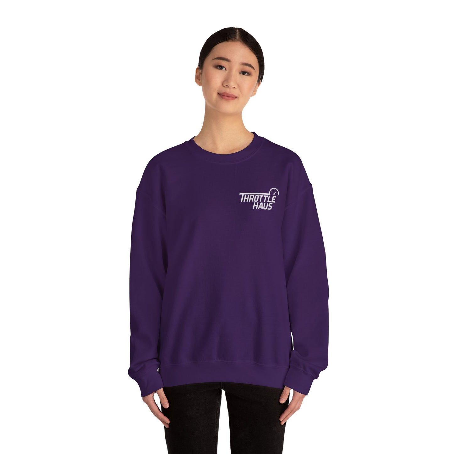 Unisex "THROTTLE HAUS" Crewneck