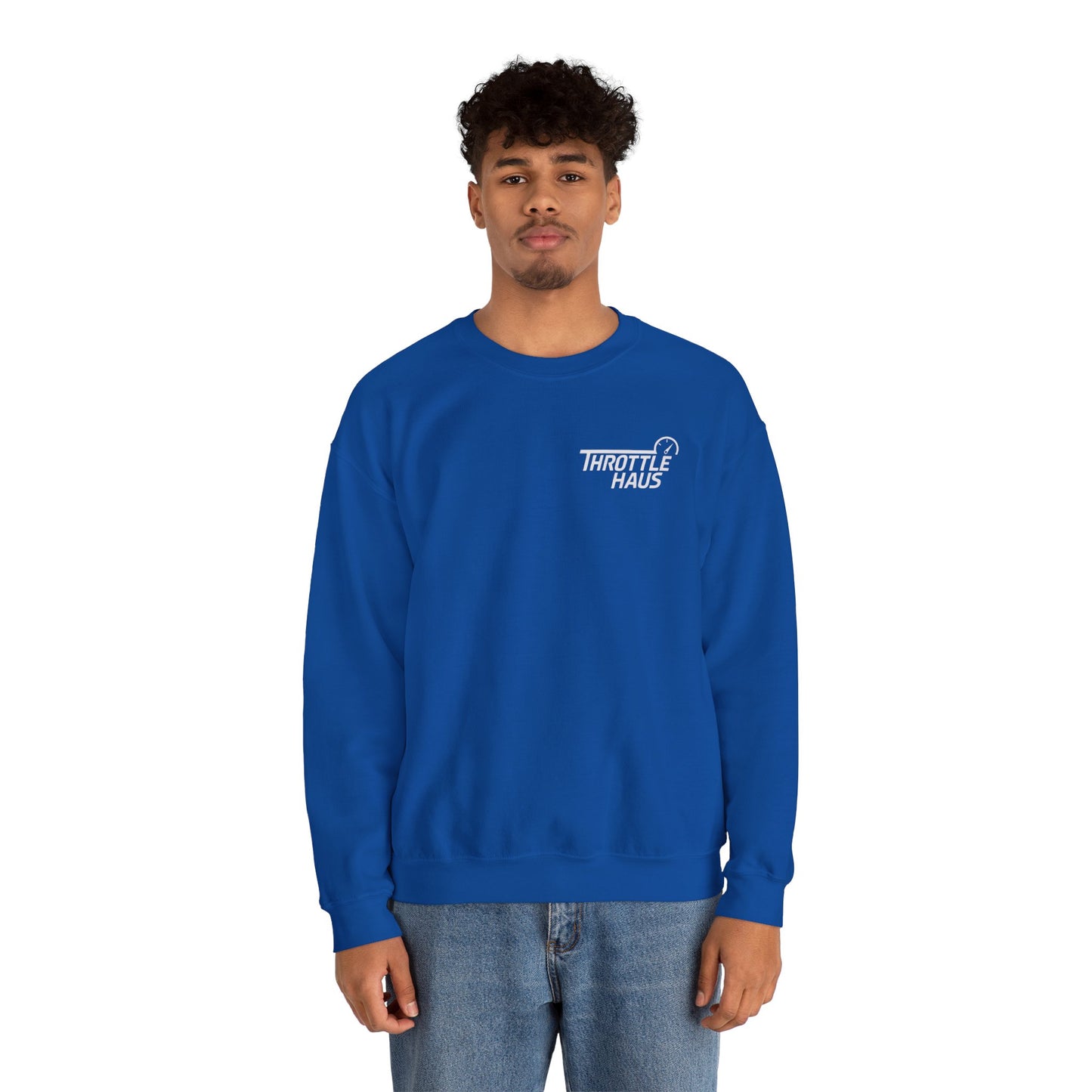 Unisex "THROTTLE HAUS" Crewneck