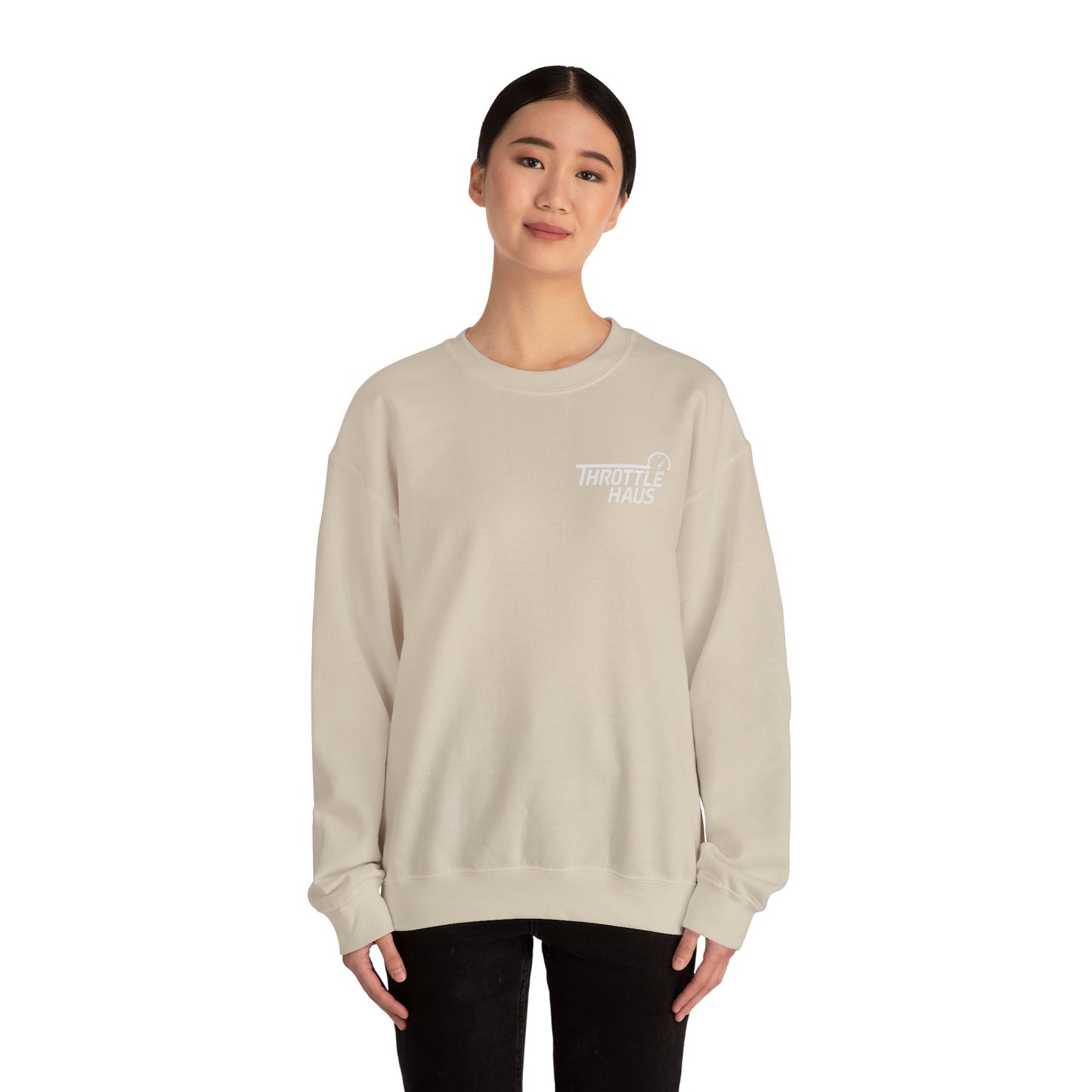 Unisex "THROTTLE HAUS" Crewneck
