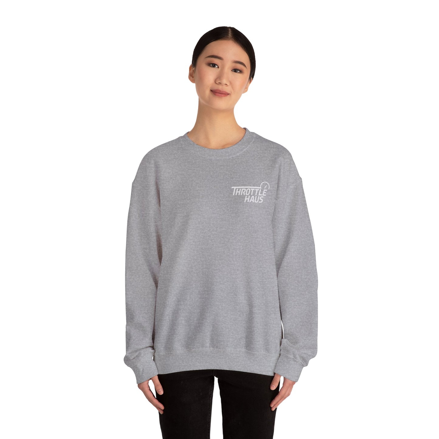 Unisex "THROTTLE HAUS" Crewneck