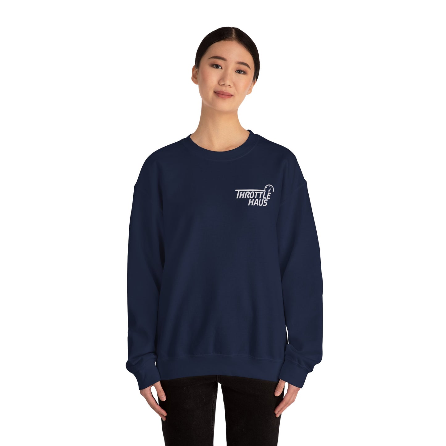 Unisex "THROTTLE HAUS" Crewneck