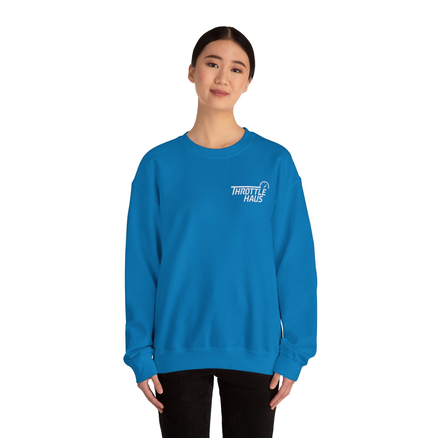 Unisex "THROTTLE HAUS" Crewneck