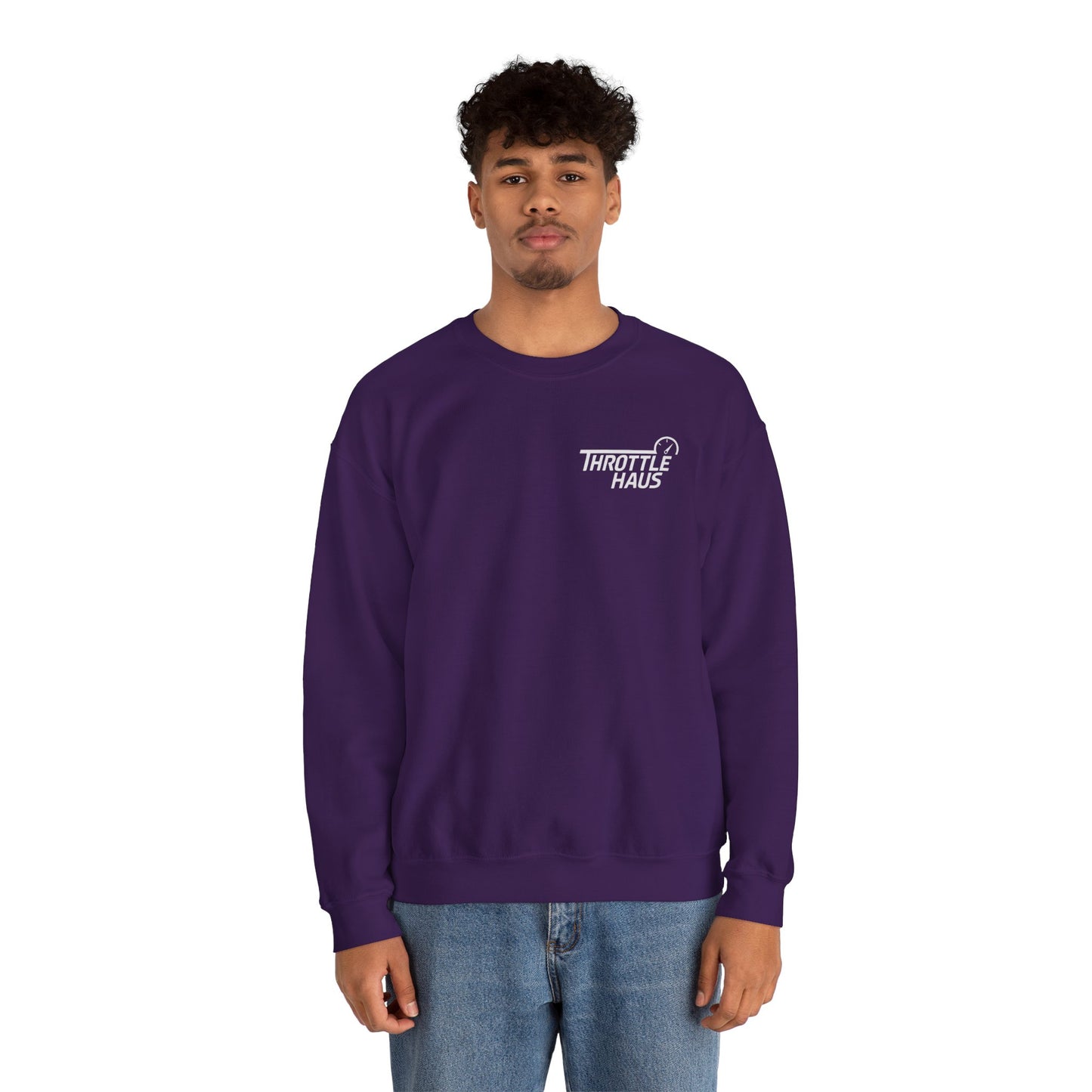 Unisex "THROTTLE HAUS" Crewneck