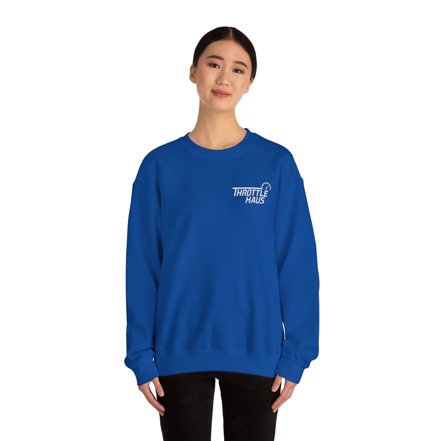 Unisex "THROTTLE HAUS" Crewneck