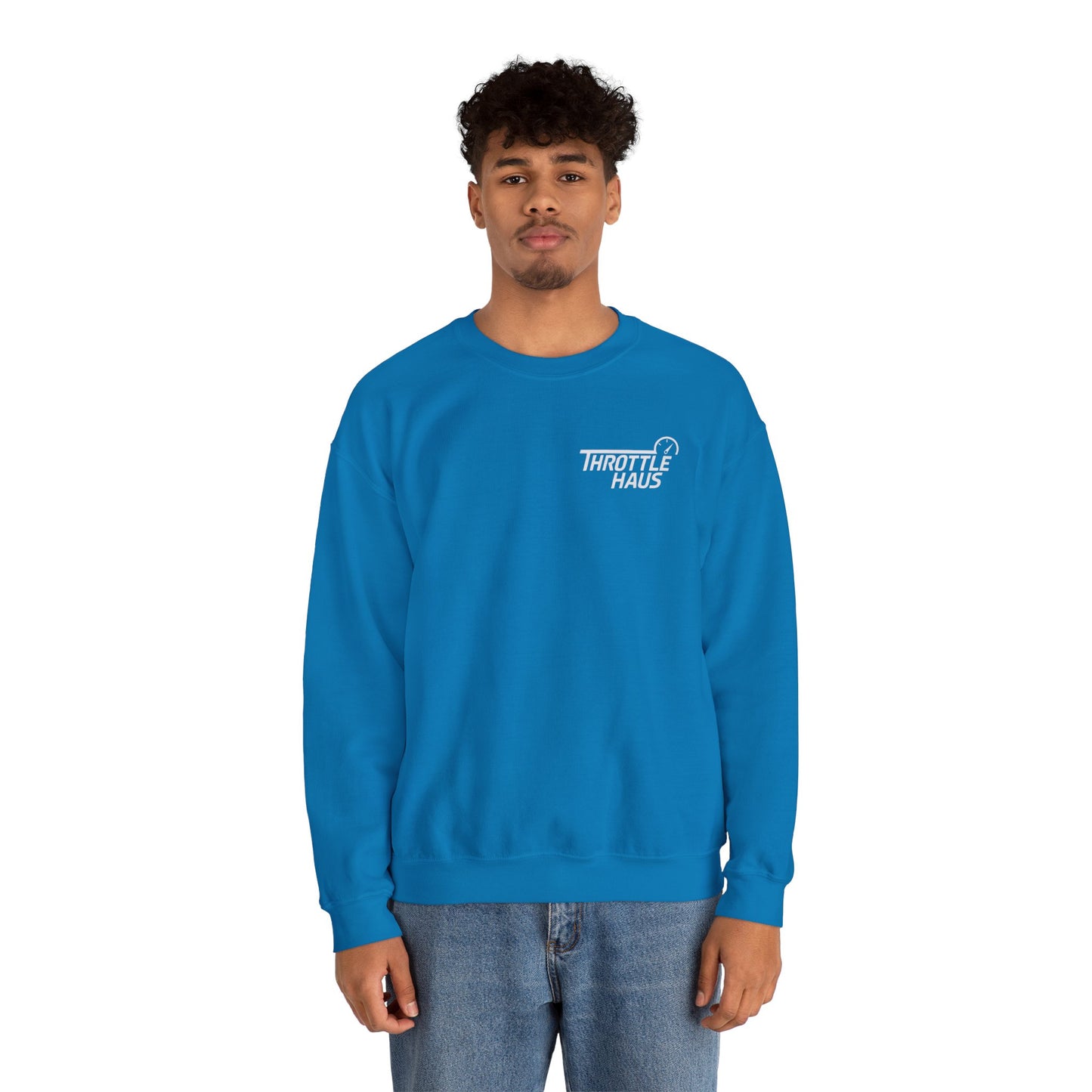 Unisex "THROTTLE HAUS" Crewneck