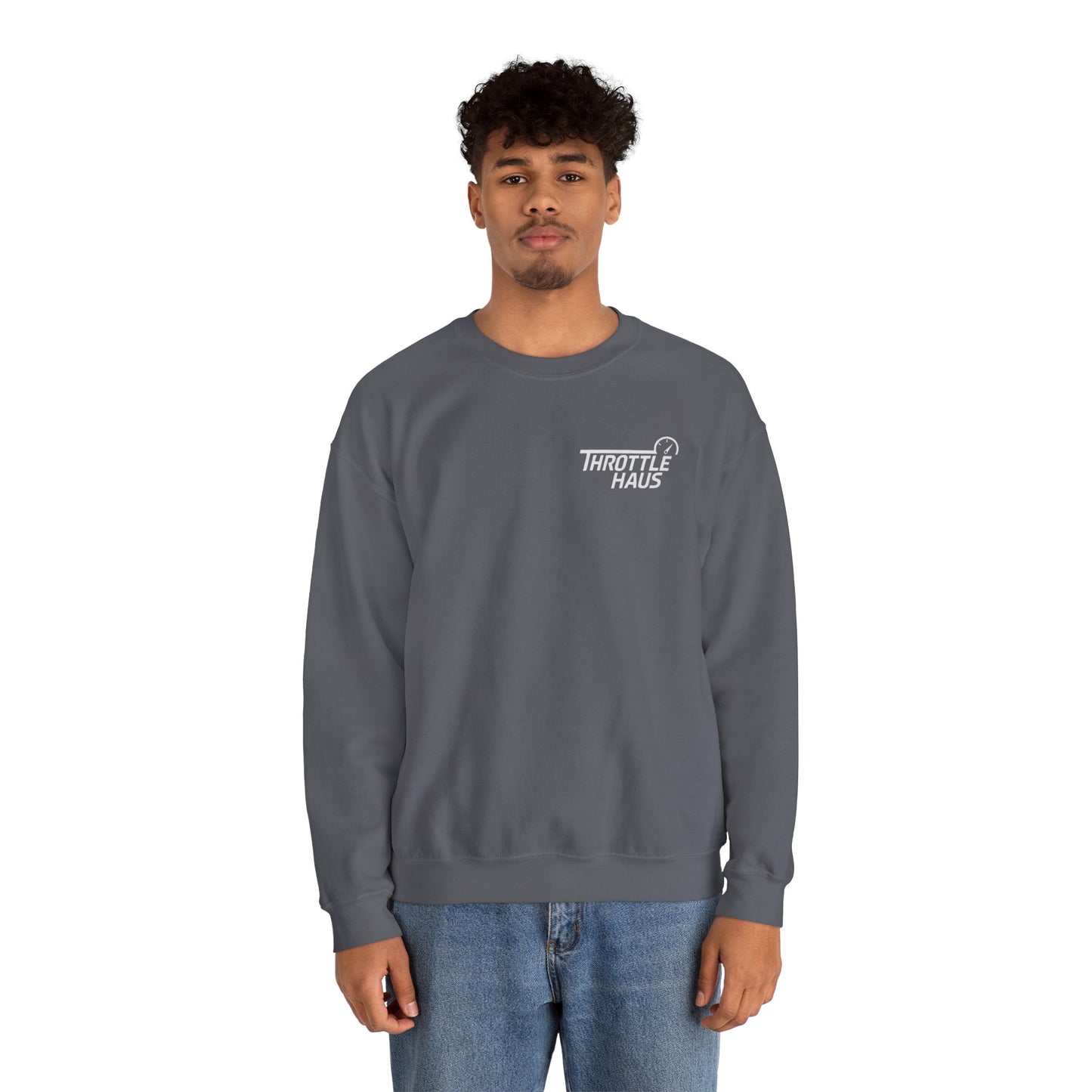 Unisex "THROTTLE HAUS" Crewneck